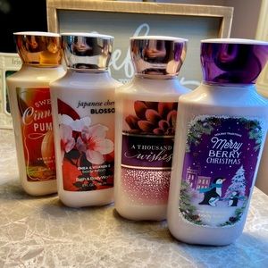 Bath & Body Works Lotions
